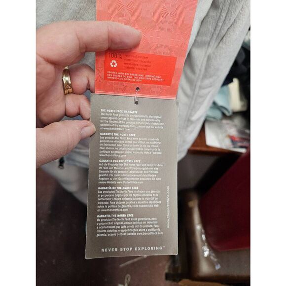 The North Face Shiso Moonlight Ivory Jacket Womens Medium NEW WITH TAGS - Picture 7 of 13